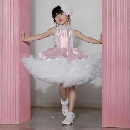 Sleeveless Fluffy Princess Dress for Girls