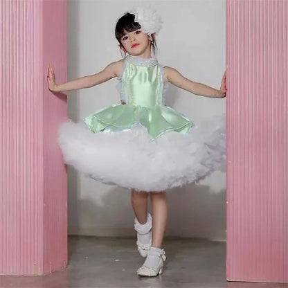 Sleeveless Fluffy Princess Dress for Girls