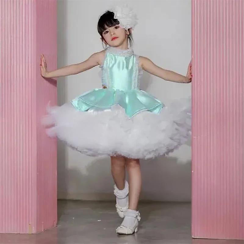 Sleeveless Fluffy Princess Dress for Girls