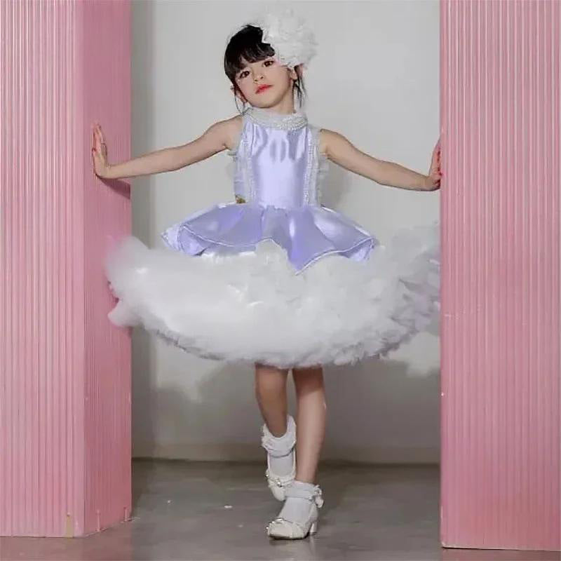 Sleeveless Fluffy Princess Dress for Girls