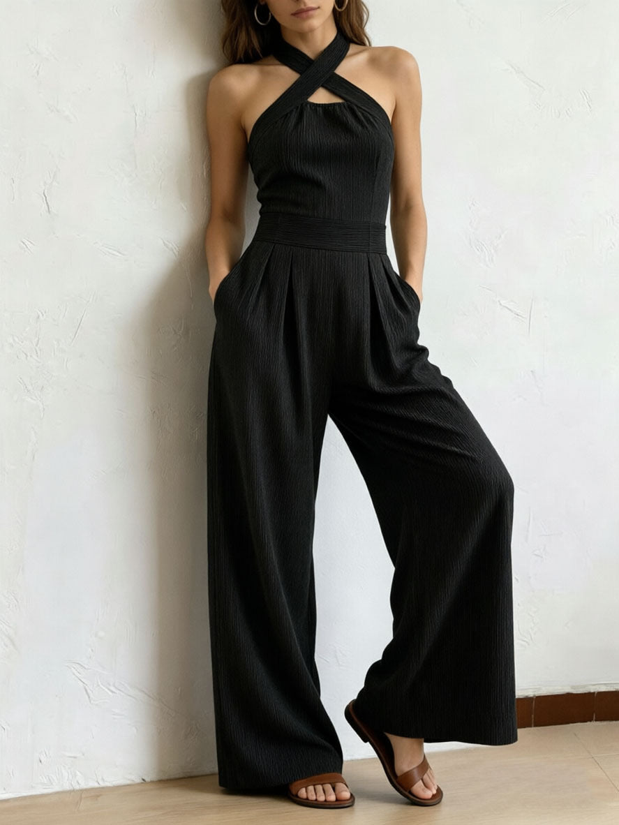 Sleeveless jumpsuit