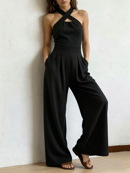 Sleeveless jumpsuit