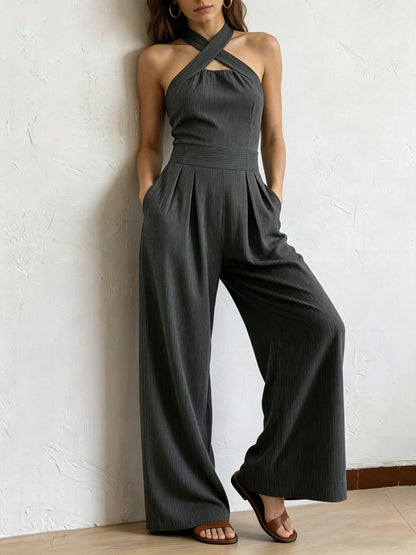 Sleeveless jumpsuit