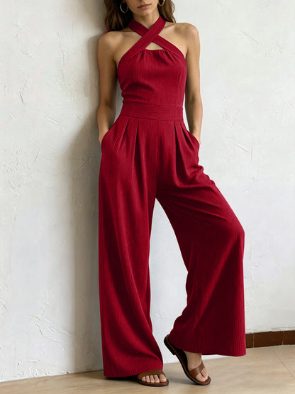 Sleeveless jumpsuit