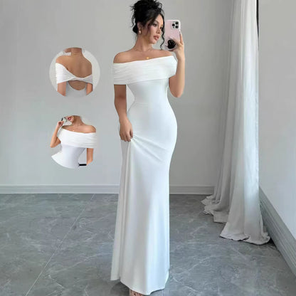 Sleeveless One Shoulder Bodycon Dress