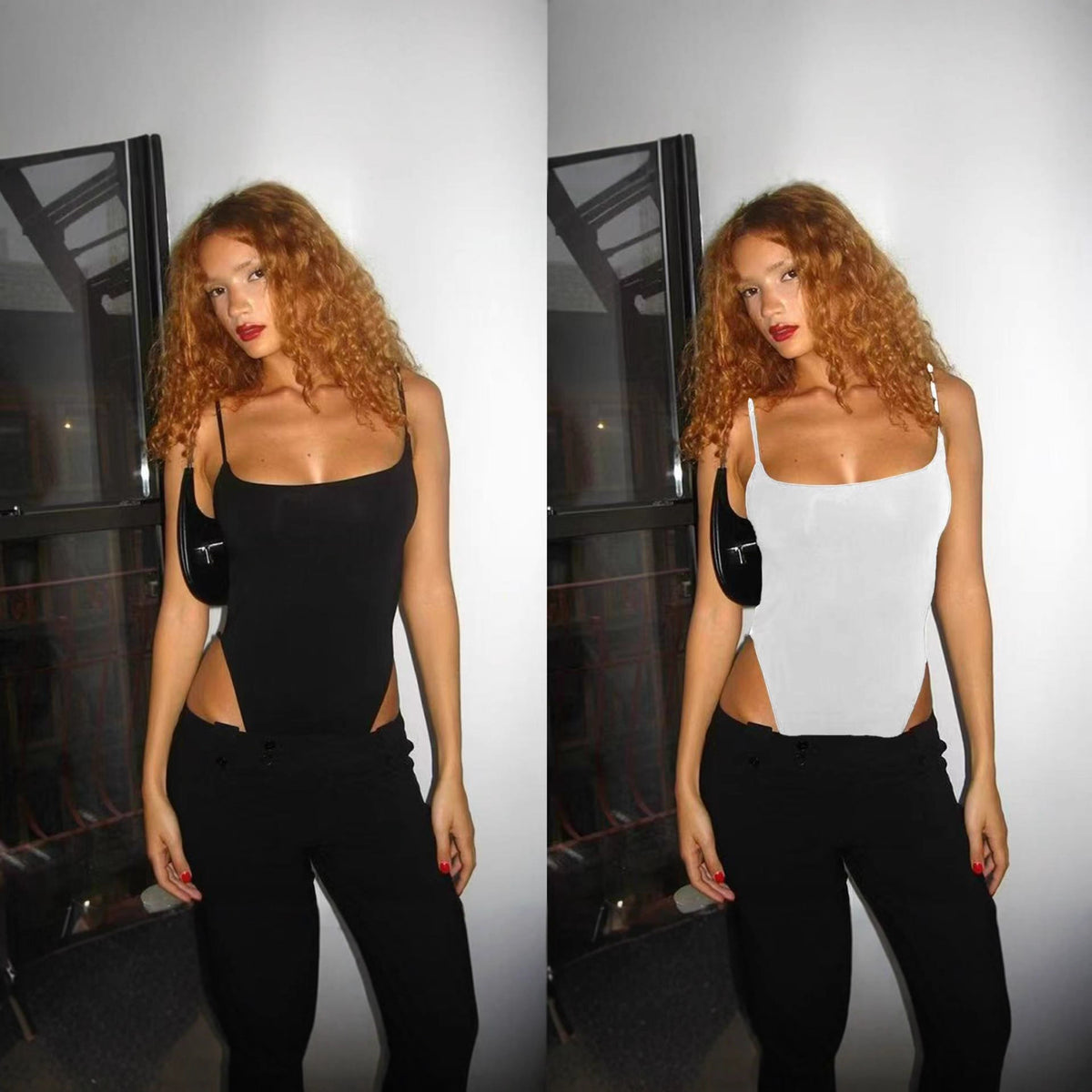 Sleeveless Open Back Bodysuit