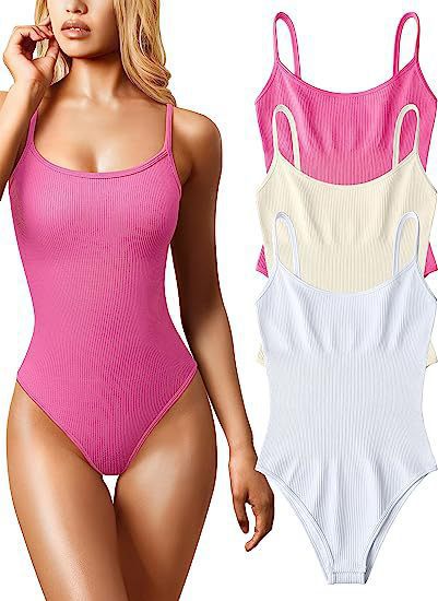 Sleeveless Ribbed Jumpsuit with Thin Straps