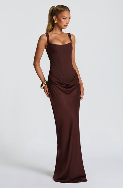 Sleeveless Square Neck Bodycon Dress