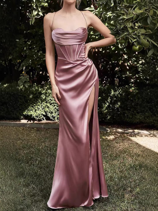 Sleeveless Suspender Dress