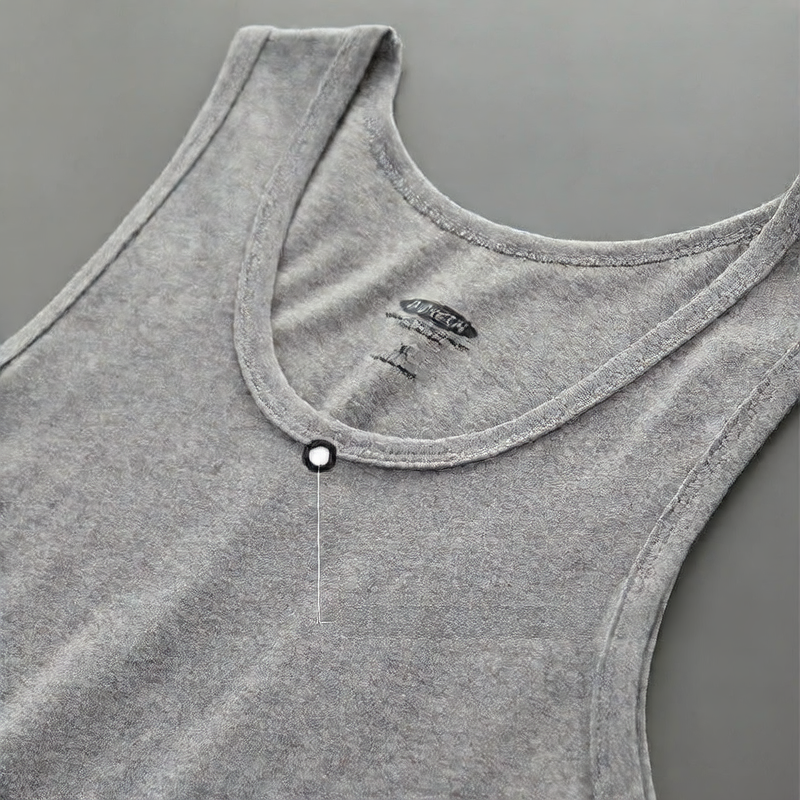 Sleeveless T-shirt Solid colors for men in summer