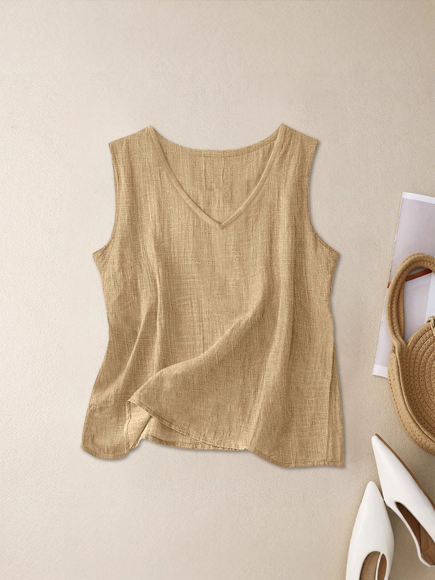 Sleeveless tank top