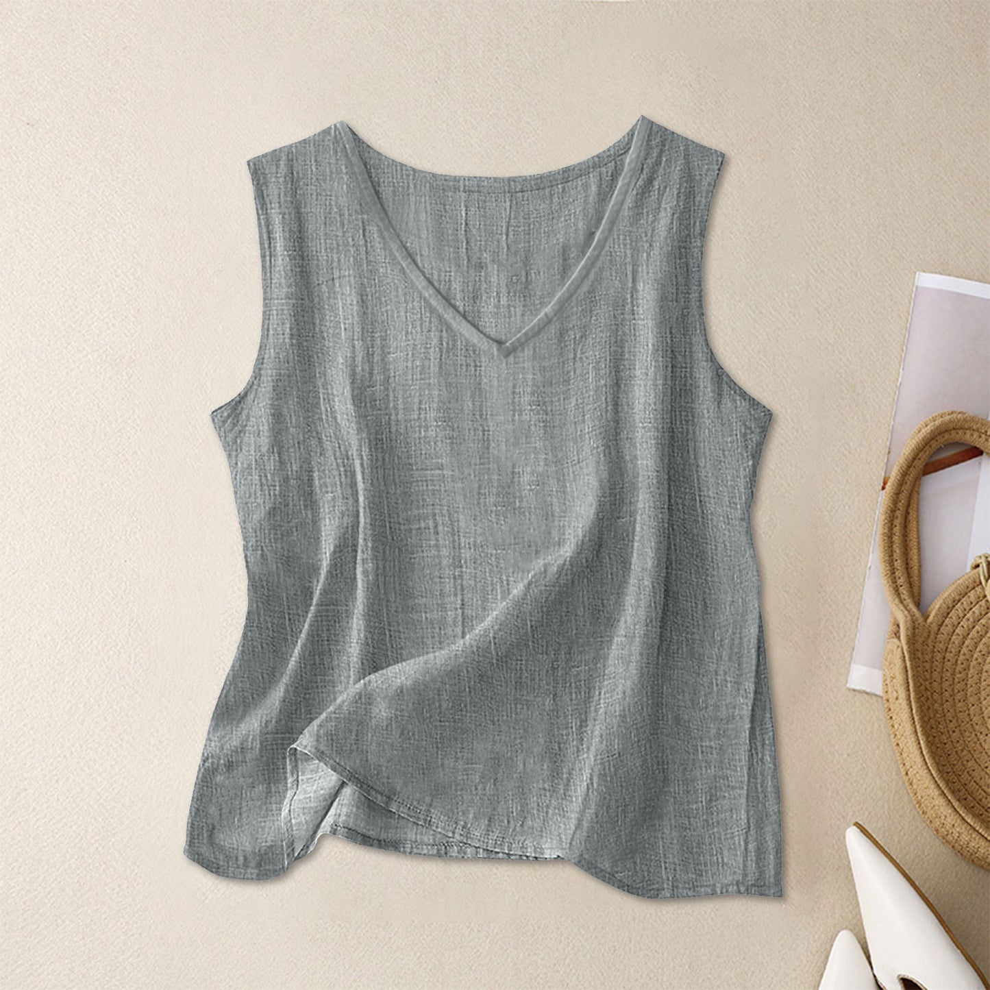Sleeveless tank top