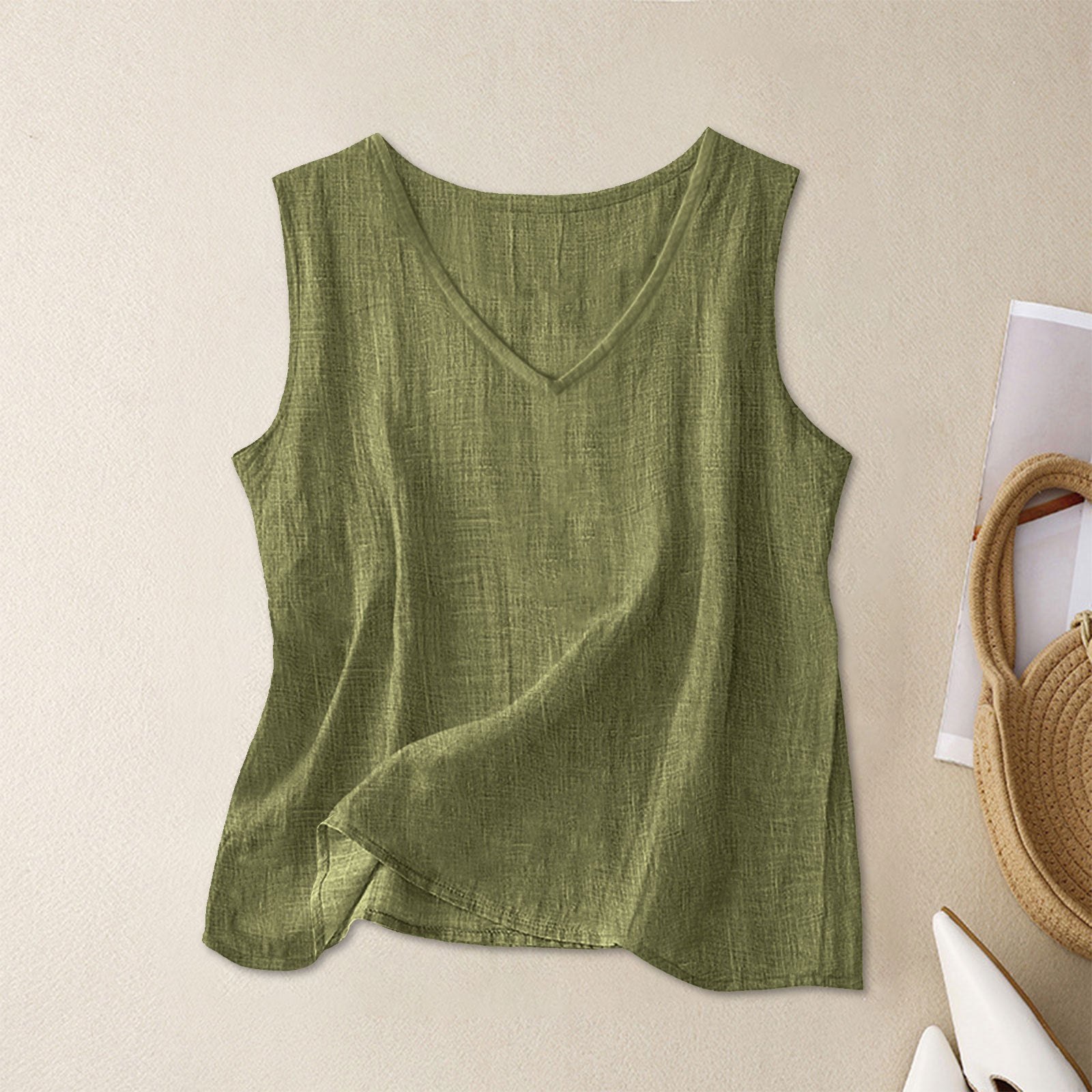 Sleeveless tank top