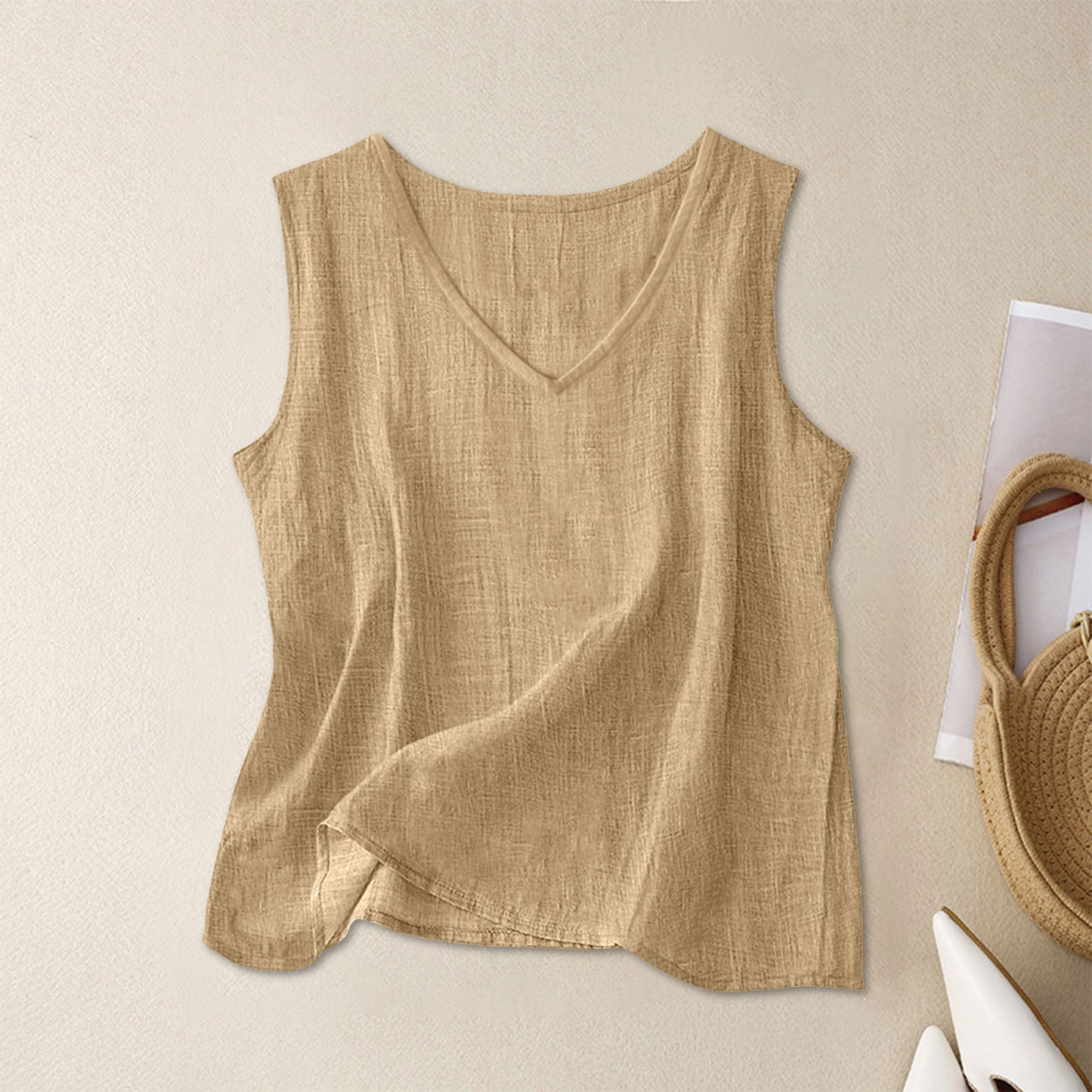 Sleeveless tank top