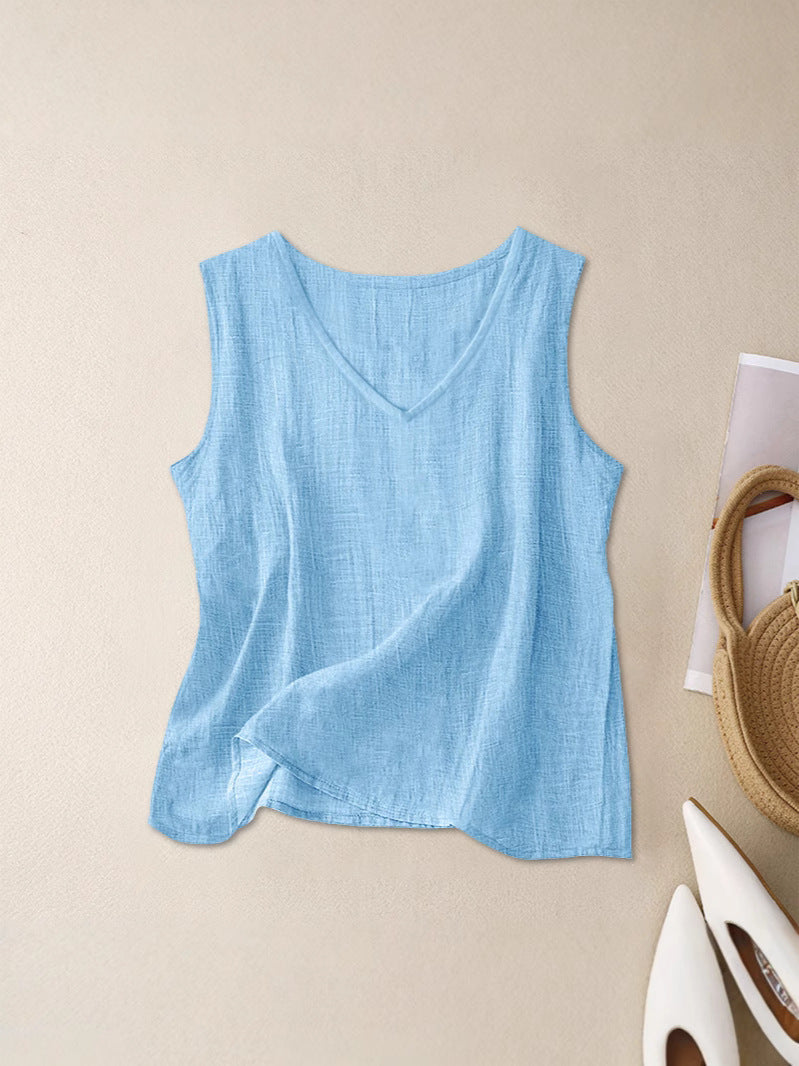 Sleeveless tank top