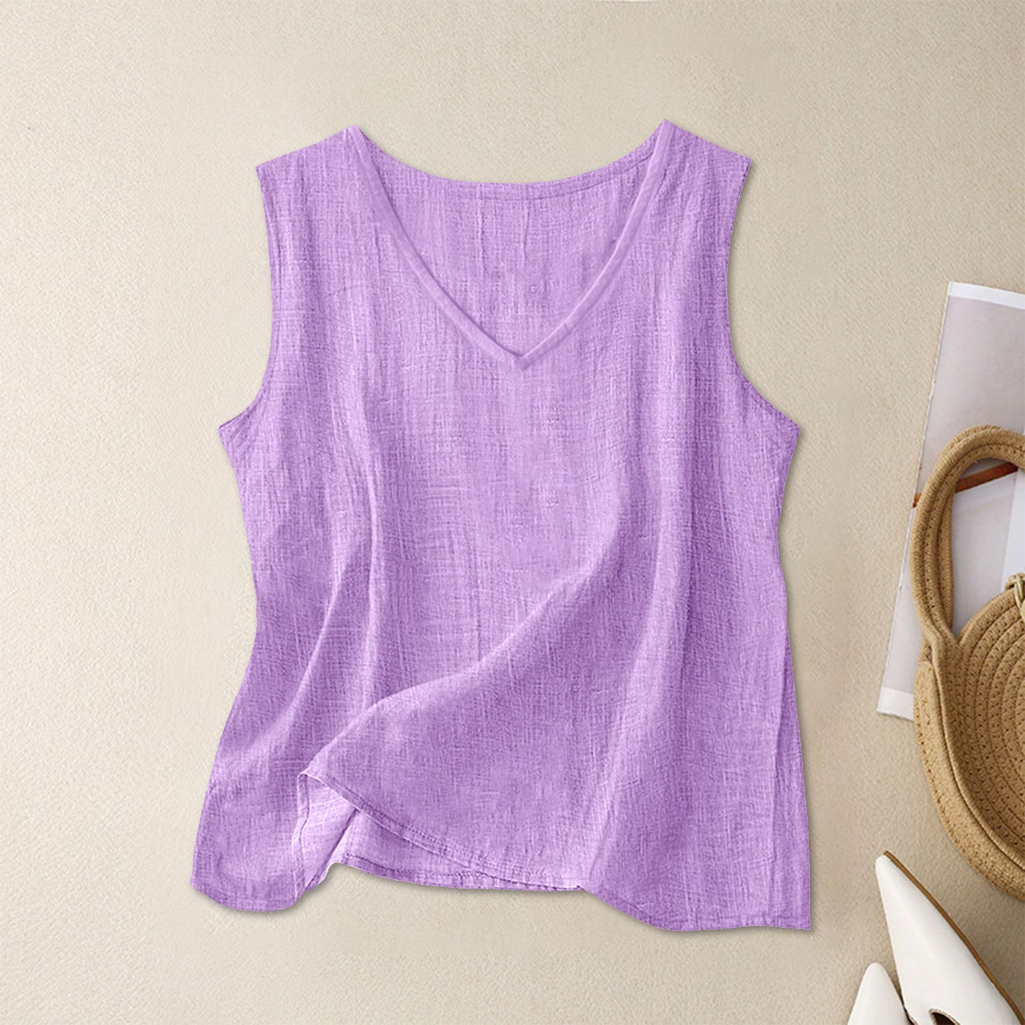 Sleeveless tank top