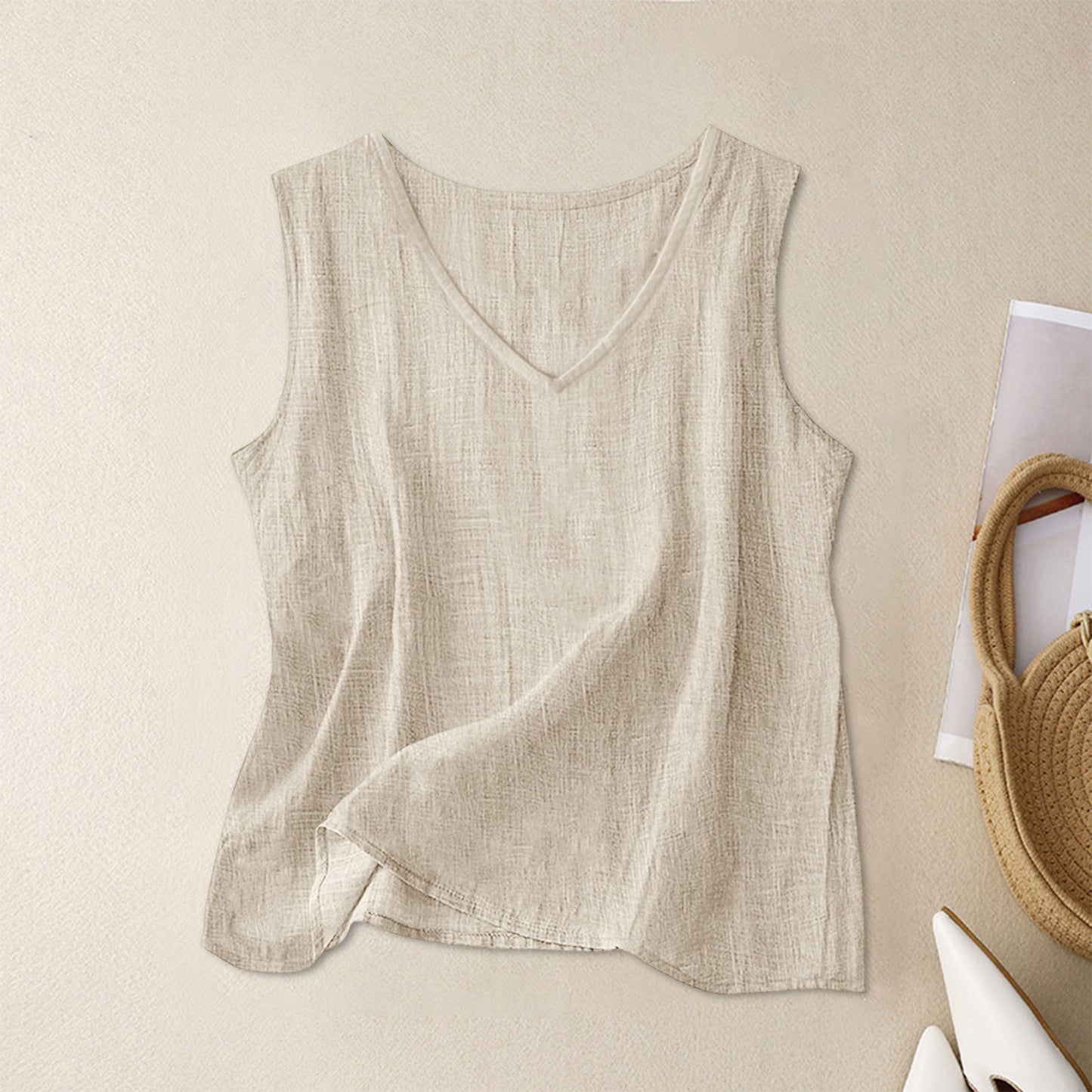 Sleeveless tank top
