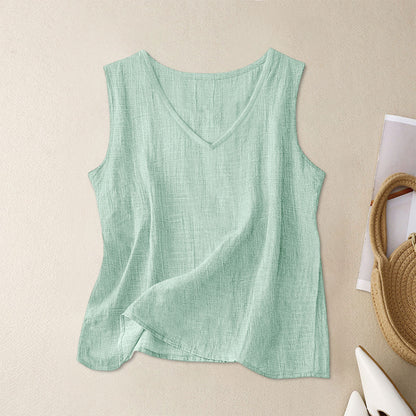 Sleeveless tank top