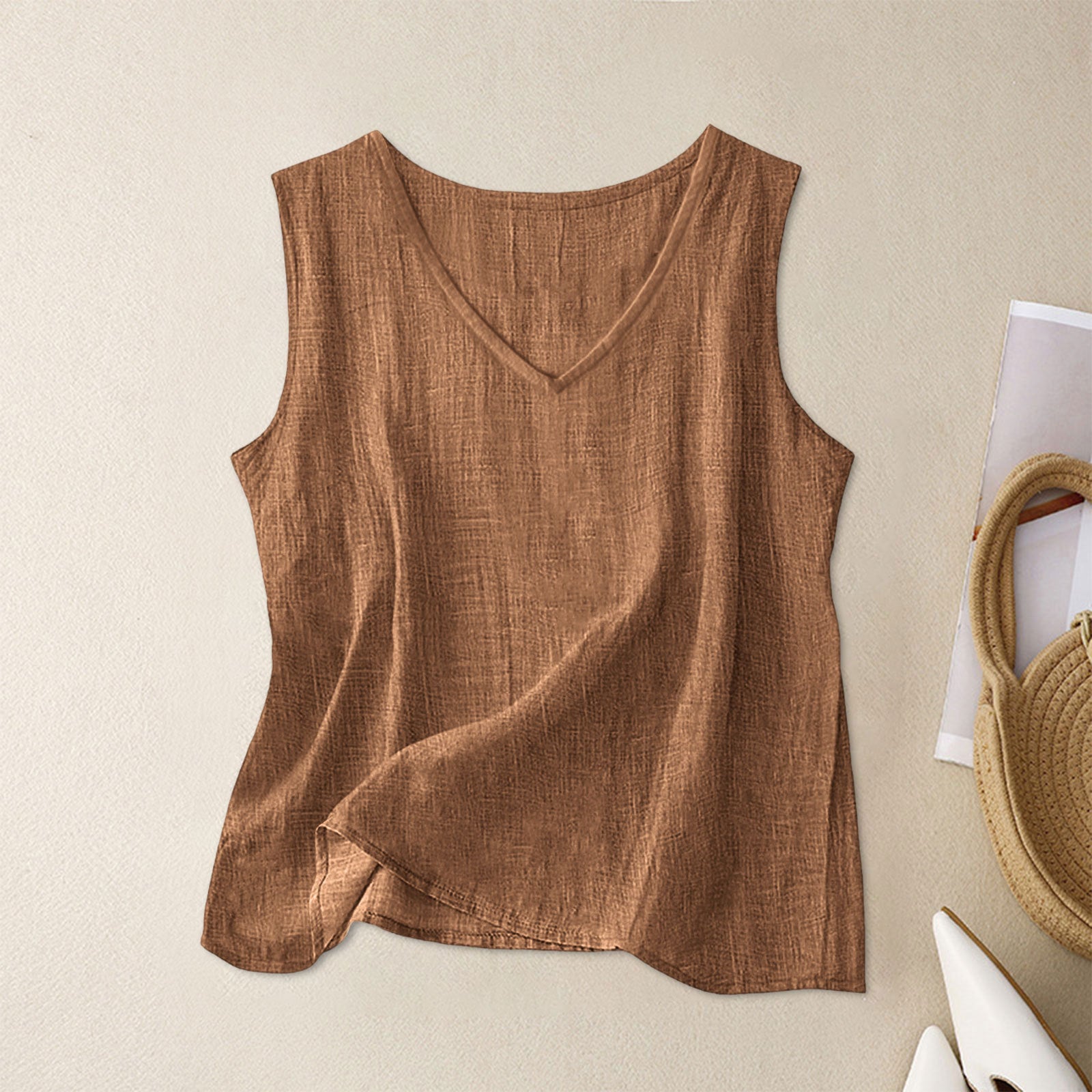 Sleeveless tank top