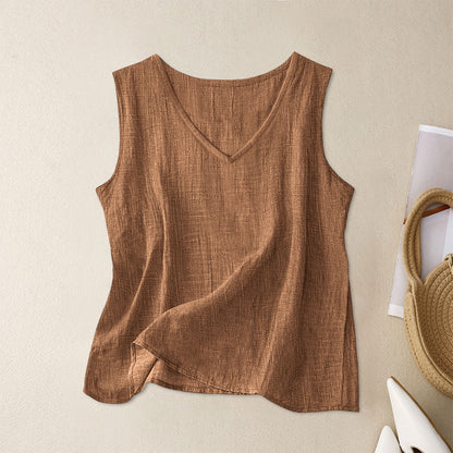 Sleeveless tank top