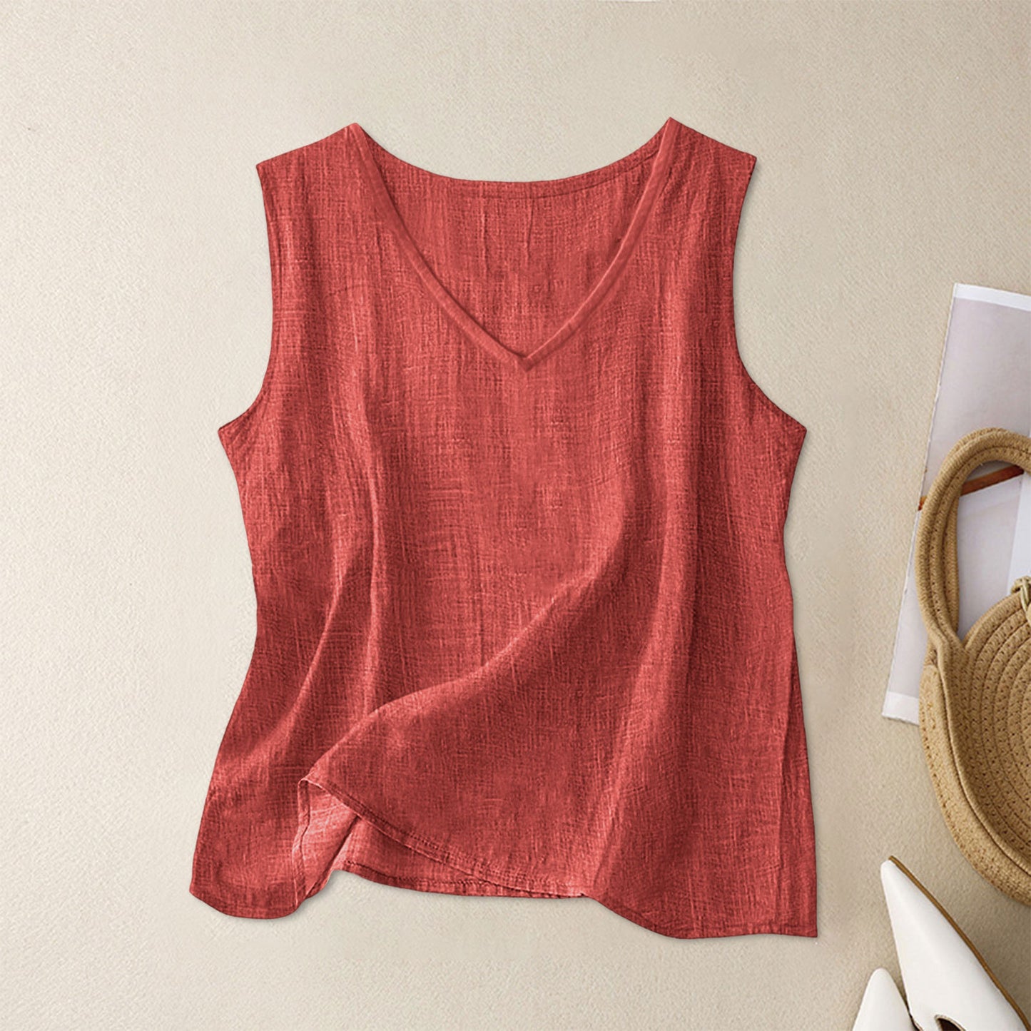 Sleeveless tank top