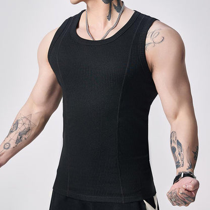 sleeveless waistcoat men's vest