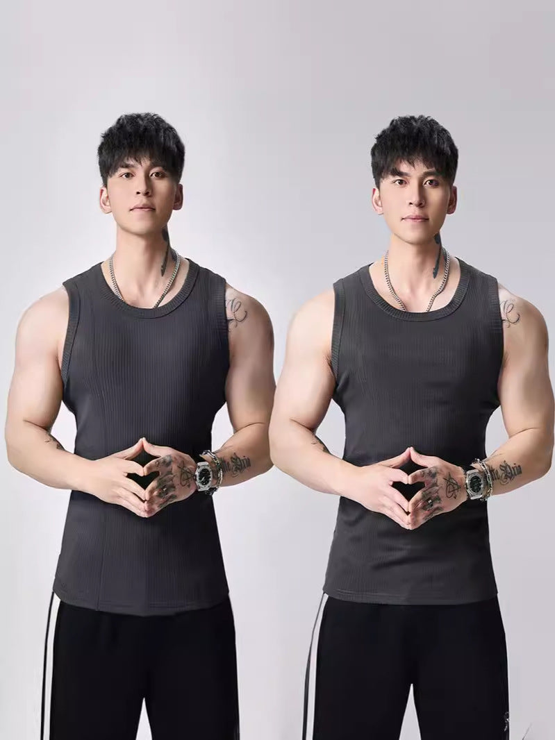 sleeveless waistcoat men's vest