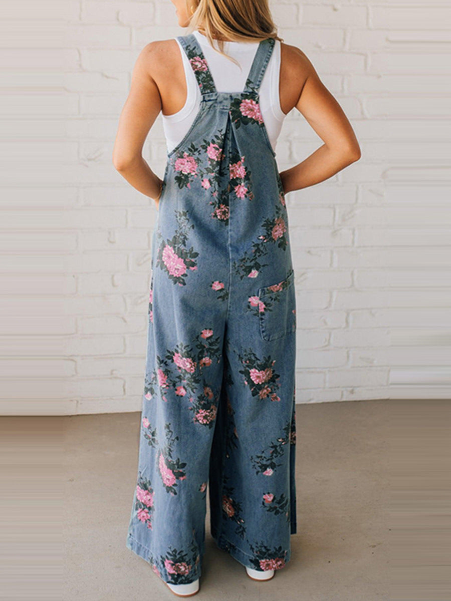 Sleeveless Wide-Leg Jumpsuit