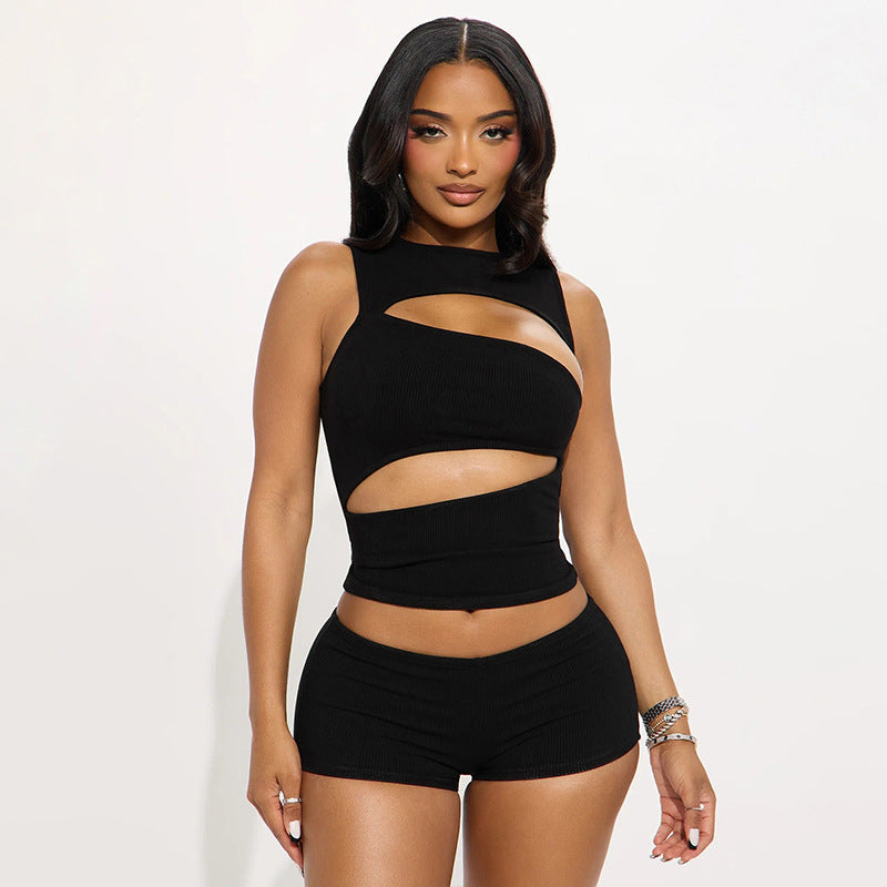 Sleeveless Women's Two-Piece Set