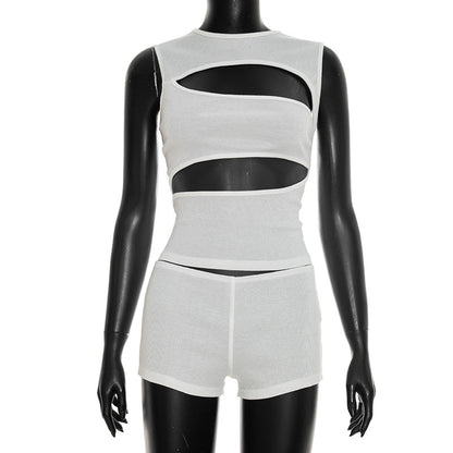 Sleeveless Women's Two-Piece Set