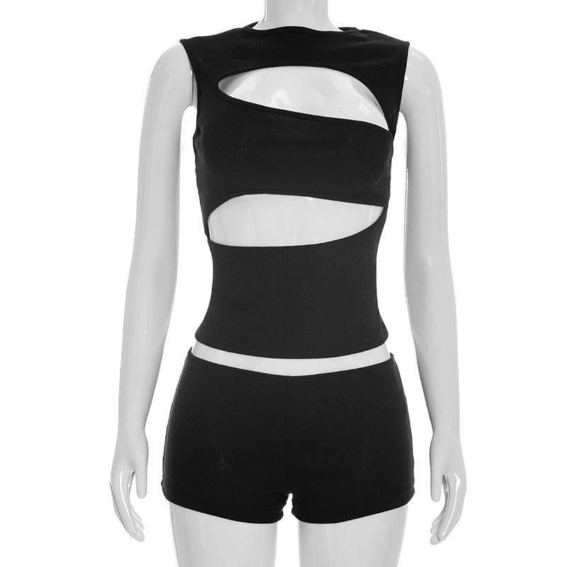 Sleeveless Women's Two-Piece Set
