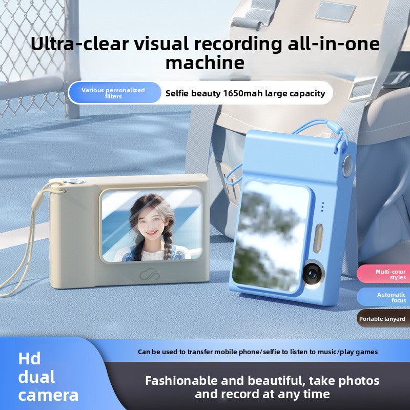 Slide Cover HD Self-timer Digital Camera