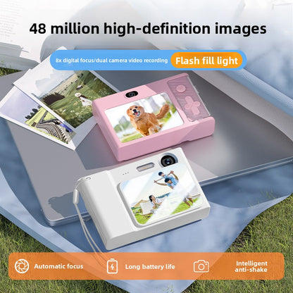 Slide Cover HD Self-timer Digital Camera