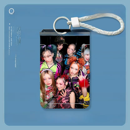 Sliding Card Holder with Lanyard