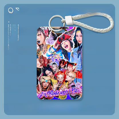 Sliding Card Holder with Lanyard