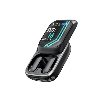 Sliding Cover Bluetooth Earphones with Touch Display