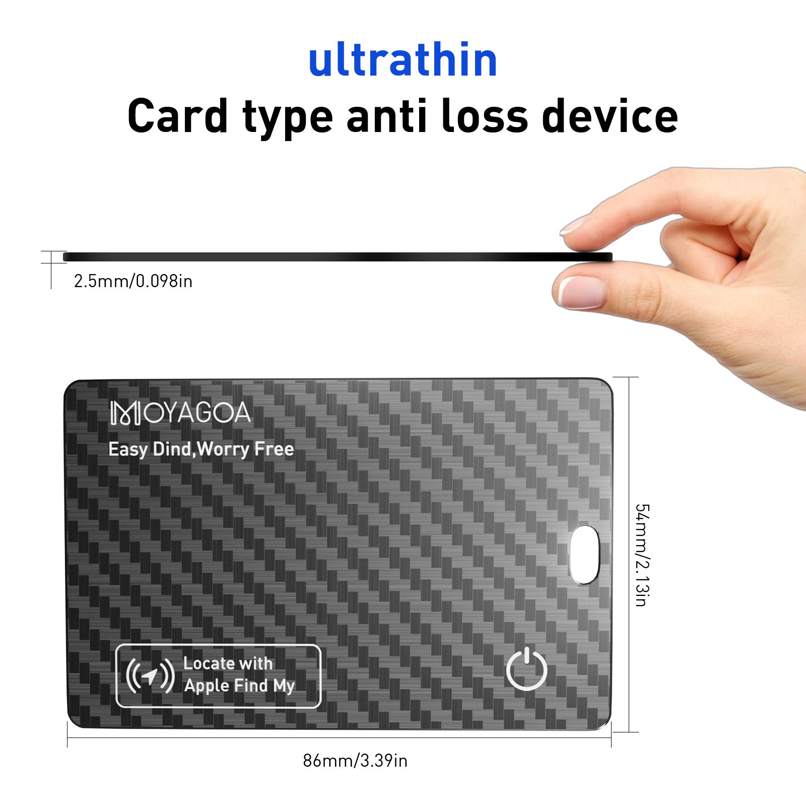Slim Card Style Location Tracker