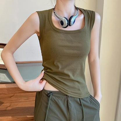 Slim Fit Base Layer Top for Outerwear
