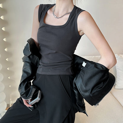 Slim Fit Base Layer Top for Outerwear