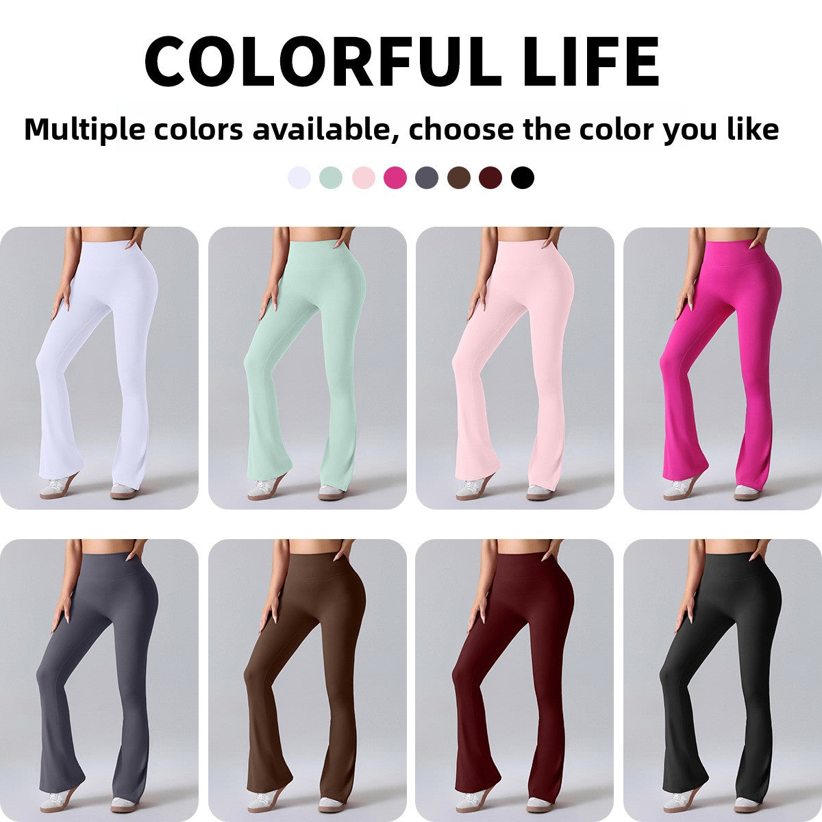 Slim Fit Bell Pants