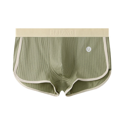 Slim-Fit Breathable Cotton Men's Boxer Briefs