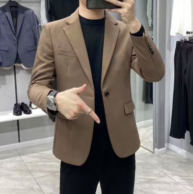 Slim Fit Business Casual Suit Jacket