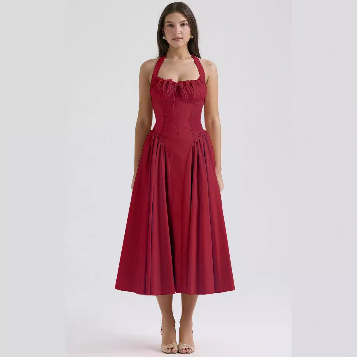 Slim-fit camisole dress