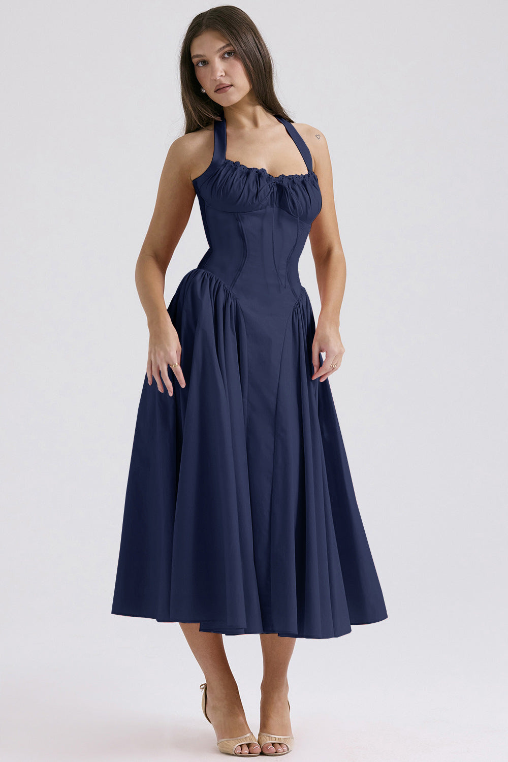 Slim-fit camisole dress