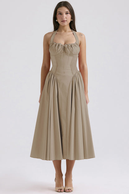 Slim-fit camisole dress