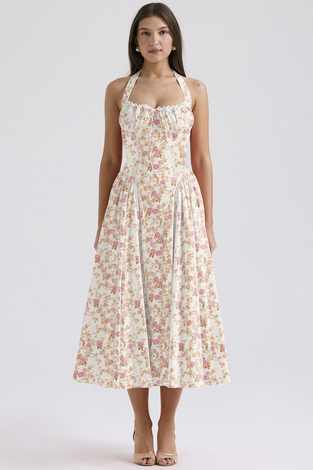 Slim-fit camisole dress