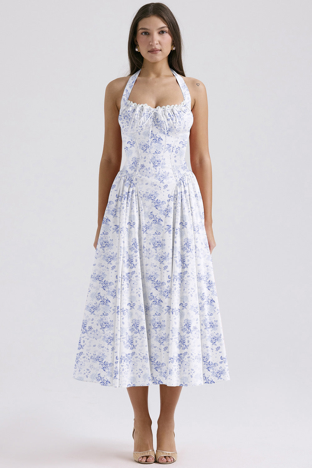 Slim-fit camisole dress