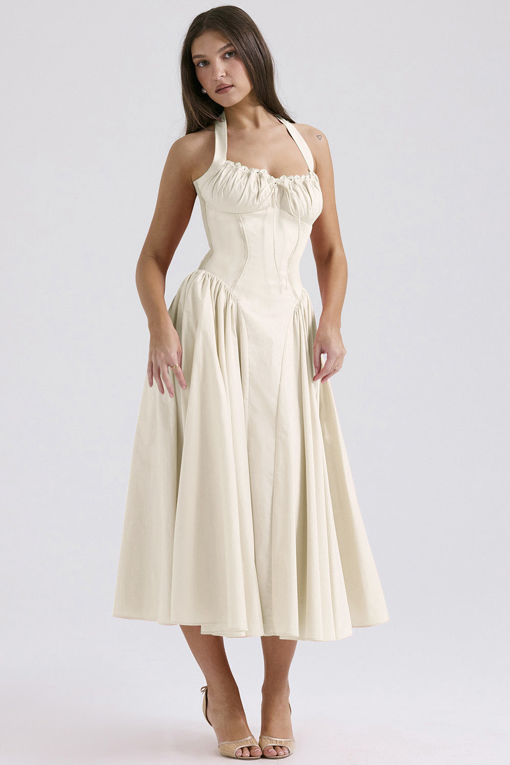 Slim-fit camisole dress