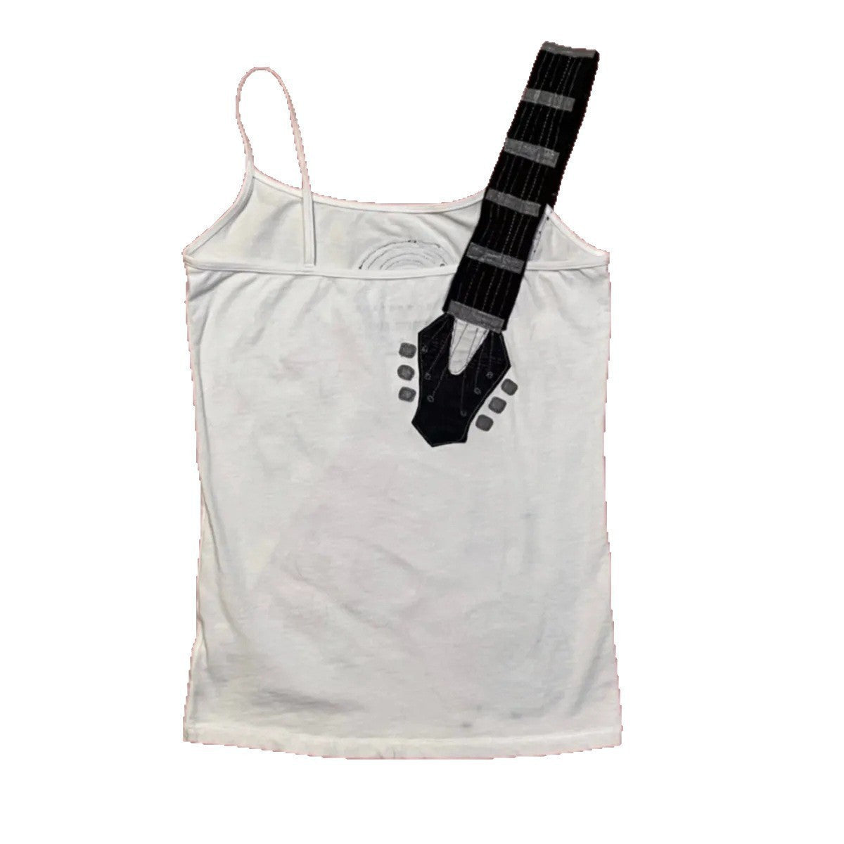 Slim Fit Cartoon Print Crop Top