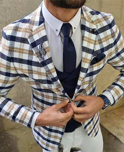 Slim Fit Casual Suit Jacket